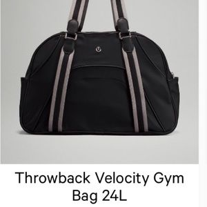 Lululemon throwback velocity bag